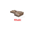 4 Seat Leather Living Room Sofa Set With Massage Function Rotating Chair Home Furniture Modern Frame Soft Sponge L Shape